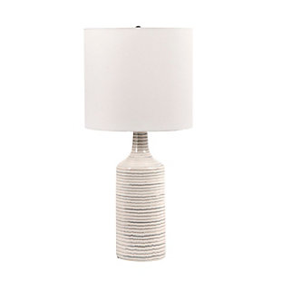 nuLOOM Ontario 28" Ceramic Table Lamp, , large