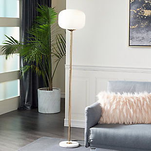 CosmoLiving by Cosmopolitan Rounded Floor Lamp, , rollover