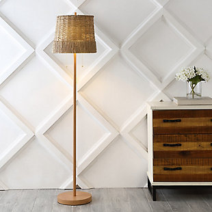 JONATHAN Y Ocata LED Floor Lamp with Pull-Chain, , rollover