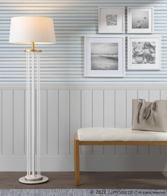 LumiSource Rope Floor Lamp, , rollover