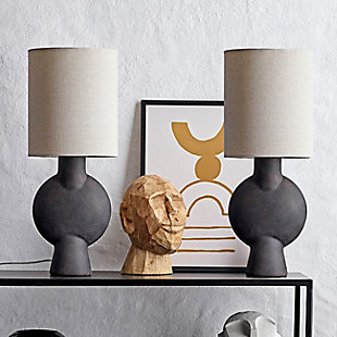 Storied Home Sculptural Set of 2 Lamps, , rollover