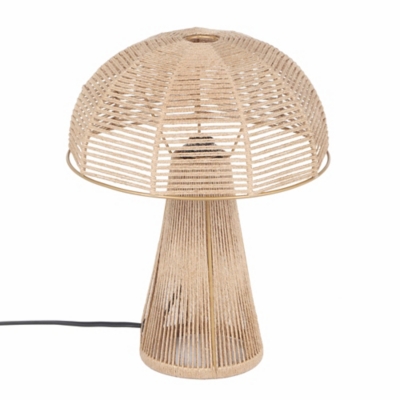 Oddy Jute Table Lamp, Natural, large
