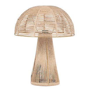 Oddy Jute Table Lamp, Natural, large