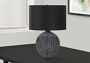 Monarch Specialties Textured Table Lamp, , rollover