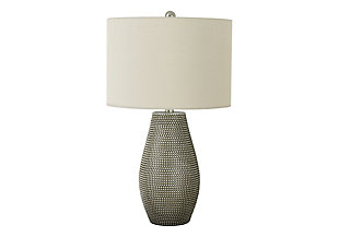 Monarch Specialties Beveled Table Lamp, , large