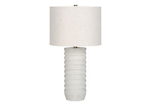 Monarch Specialties Ribbed Table Lamp, , large