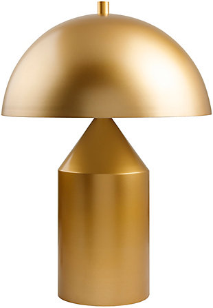 World Needle Elder Gold Table Lamp, Gold, large