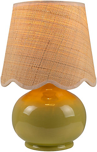 World Needle Stella Diminuta Olive Accent Lamp, Olive, large