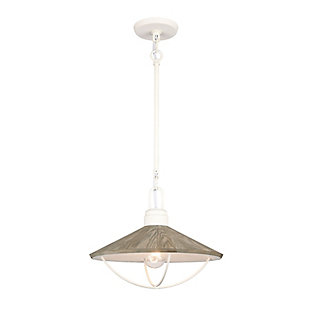 Stratford Home Cape May 14'' Wide 1-Light Pendant, , large
