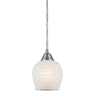 Stratford Home Fusion 5'' Wide 1-Light Pendant, , large
