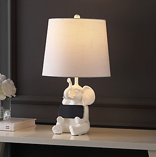 Jonathan Y Kairi Elephant LED Kids Table Lamp, , rollover