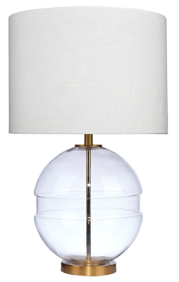 Relaxed Elegance Riley Table Lamp, Antique Brass, large