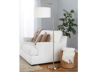 LumiSource Puck Arc Floor Lamp