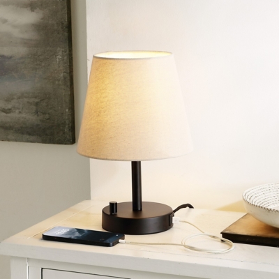 Safavieh Dexter Table Lamp With USB Port, , rollover