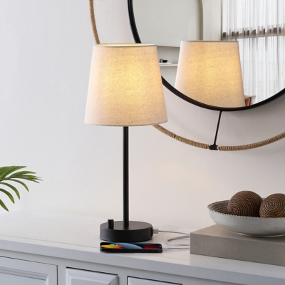 Safavieh Fowley Table Lamp With USB Port, , rollover