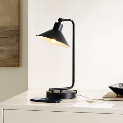 Safavieh Nadav Table Lamp With USB Port, , rollover