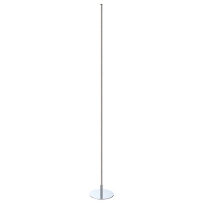 Jonathan Y Iris Floor Lamp, Chrome, large