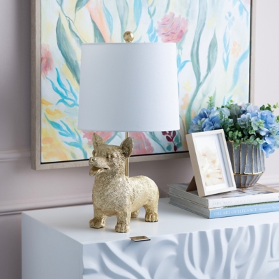 Evolution Corgi Dog Table Lamp, , rollover