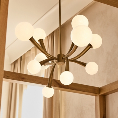 Ashley Luxe Lunar, 10 Lt Pendant, , grid