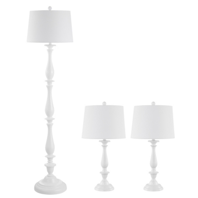 Safavieh Bessie Floor Lamp and Table Lamp (Set of 2), , large