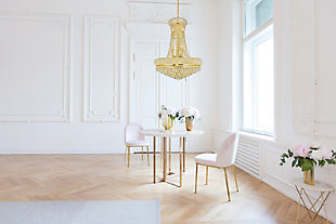 Primo 14 Light Gold Chandelier Clear Royal Cut Crystal, Gold, rollover