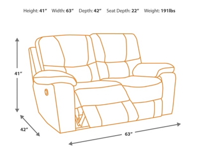 Stringer Reclining Loveseat Ashley