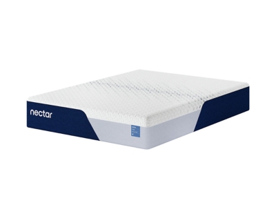 Nectar Classic Memory Foam 5.1 Queen Mattress, White, rollover
