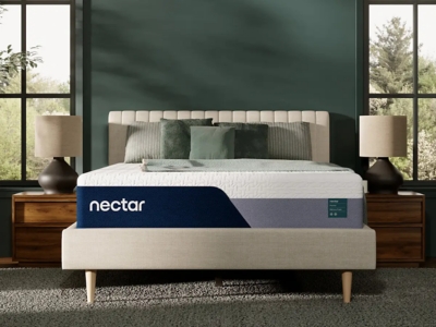Nectar Premier Memory Foam 5.1 Queen Mattress, White, large