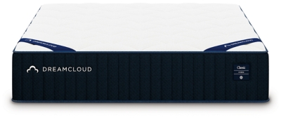 DreamCloud Classic Hybrid Mattress, White, large