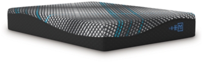 Millennium 2.0 Foam 12 Inch Queen Mattress, Black, grid