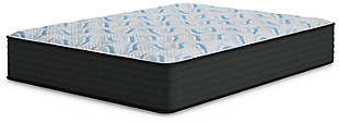 Elite Springs Firm Twin Mattress, Gray/Blue, large
