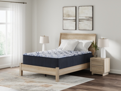 Firm Luxe 2.0 Queen Mattress, Blue, rollover