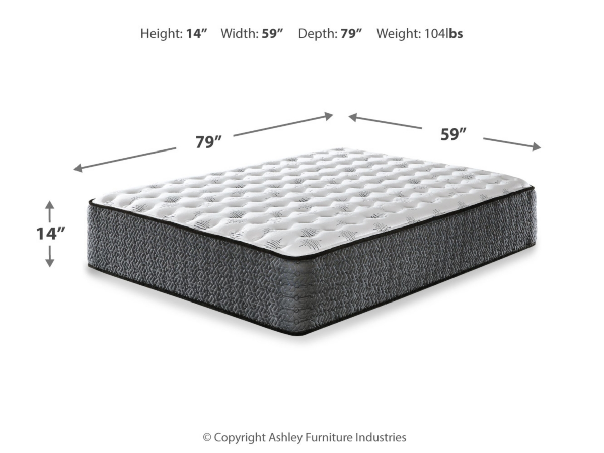 Ashley Sleep Align Firm Tight Top with Memory Foam Queen Mattress
