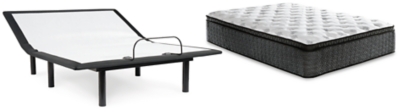 Ashley Sleep Align Plush Euro Top with Memory Foam King Mattress with Adjustable Base