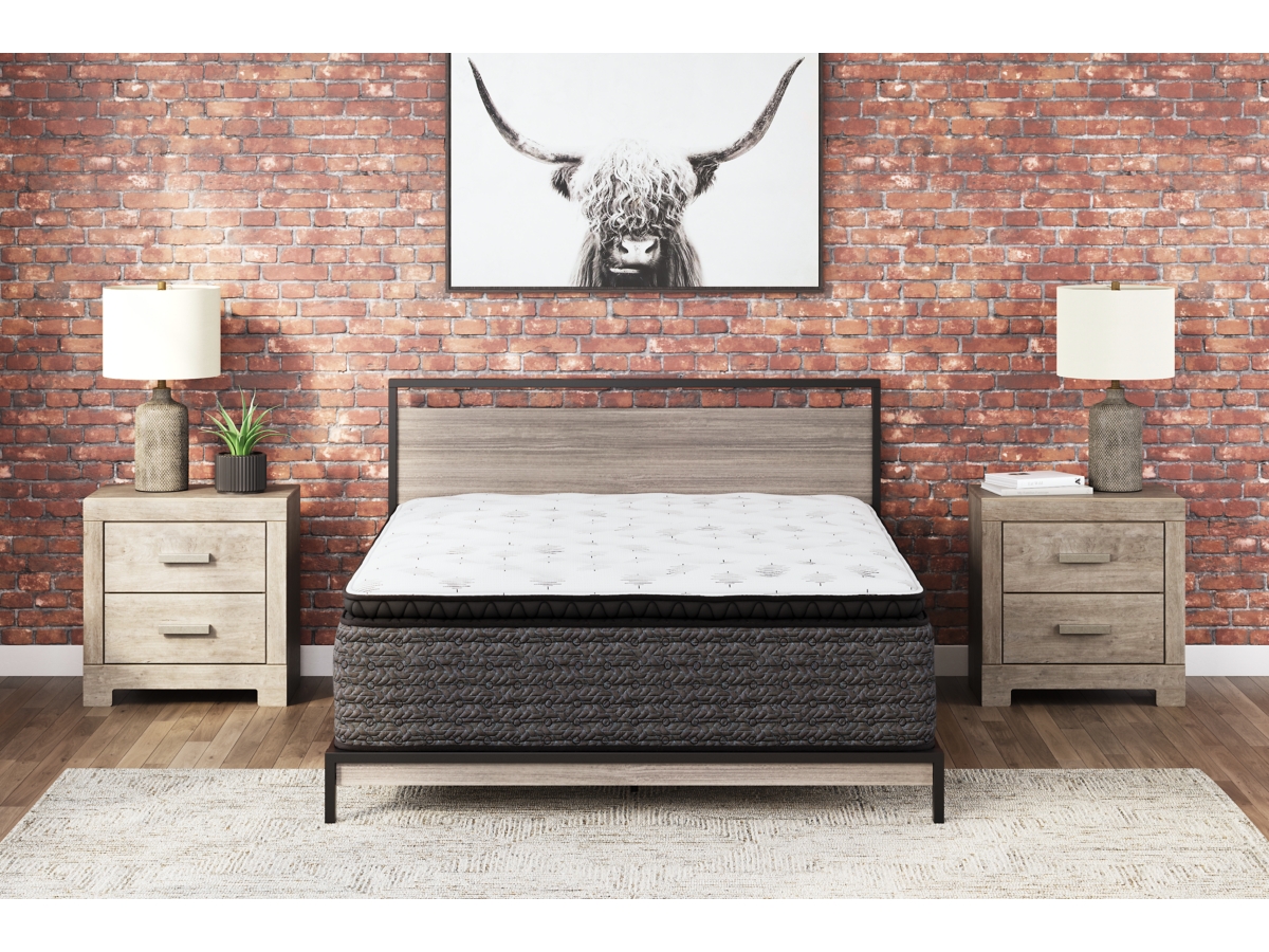 Ashley Sleep Align Plush Pillow Top with Latex Queen Mattress