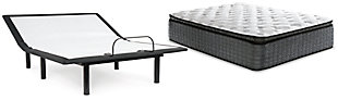 Ultra Luxury PT with Latex Mattress with Adjustable Base, White, large