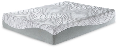 12 Inch Memory Foam Queen Mattress, White, large