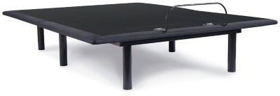 Head Up Only Foundation Queen Adjustable Head Base, Charcoal Gray, rollover