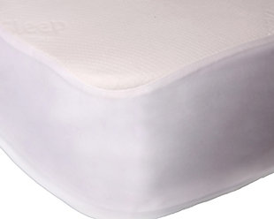 Healthy Sleep Tencel Advanced Mattress Protector, White, rollover