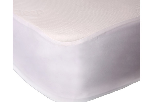 The Ultra-Tech with Tencel advanced twin mattress protector allows you to sleep cool and dry while providing a barrier against dust mites and allergens thanks to a double dose of antimicrobial protection: Tencel technology combined with the natural wonder of Silpure. Rest assured, Silpure’s ultra-fine silver crystals release silver ions to target and combat bacterial growth. Tencel is not only soft to the touch and gentle on sensitive skin, but also 50% more effective at wicking away moisture than cotton to help keep you comfortably cool all night long. The heat-dissipating air pocket design of this mattress protector won’t alter the feel of your mattress, but it will make for a cooler, cleaner sleep experience.Made with Tencel, Silpure and performance fabric | Twin mattress protector | Naturally antibacterial Tencel | Silver-based Silpure antimicrobial treatment | Protects mattress from stains and spills | Proprietary separate laminate for better airflow | Air pockets for temperature regulation | 2-year warranty