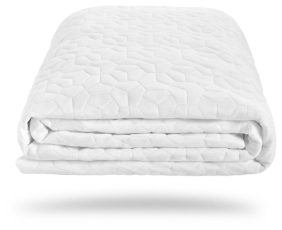 Bedgear Cool Touch Dri-Tec Queen Mattress Protector, White, large