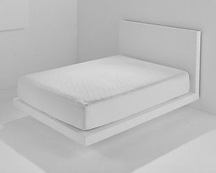 Bedgear Cool Touch Dri-Tec Queen Mattress Protector, White, rollover