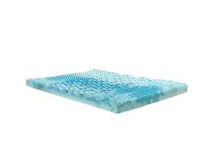 4" Gellux Tri-Zone Gel Memory Foam Mattress Topper