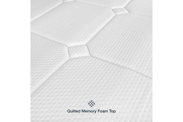 Rejuvenate your mattress and make it feel brand new with the SensorPEDIC® 3-Inch Euro Majestic Mattress Topper, featuring an inch of memory foam quilted into the rayon fabric cover for a layer of plush comfort, and a 2-inch base layer of open-cell, gel-infused memory foam that provides pressure-relieving support throughout the night. This mattress topper features the built-in ventilated iCOOL Technology System™ that enhances air flow and ensures optimal breathability in the foam, fabric, and fabrication processes. The circular-knit cover helps create a cooler sleeping environment and features Stain-X™ technology, making it water repellent and protecting it from stains. The stretch-to-fit bed skirt fits deep pocket mattresses up to 18 inches to ensure this topper stays securely in place night after night.QUILTED FOAM TOP LAYER- 1-inch top layer of memory foam quilted into the cover provides a plush layer of support | SUPPORTIVE BASE LAYER- 2-inch base layer of gel-infused memory foam offers pressure-relieving support throughout the night | BREATHABLE FOAM TECHNOLOGY- Features built-in ventilated iCOOL Technology System™ enhancing air flow and ensuring optimal breathability in the topper's foam, fabric, and fabrication processes | ENHANCED PROTECTION- Luxurious rayon fabric cover is treated with Stain-X™ technology for anti-stain and water repellent protection | ANTI SKID BOTTOM- Non-skid bottom grips your mattress to limit movement throughout the night | Made of rayon and polyester | 100% memory foam fill | Imported