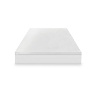 SensorPEDIC® 2-Inch Essentials Memory Foam Twin Mattress Topper, White, large