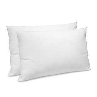 SensorPEDIC® CoolMAX 400 Thread Count Cotton-Rich Fiber Jumbo Bed Pillow 2 Pack, White, large