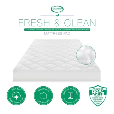 biopedic fresh and clean mattress pad