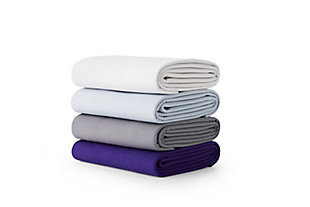 Purple®  SoftStretch Sheets Twin/Twin XL, White, rollover