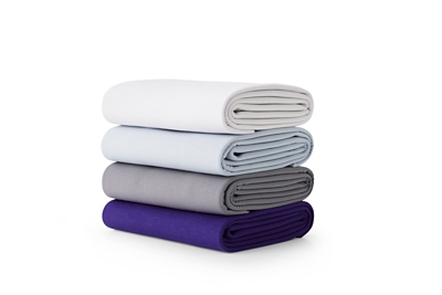 Purple®  SoftStretch Sheets Full, White, large