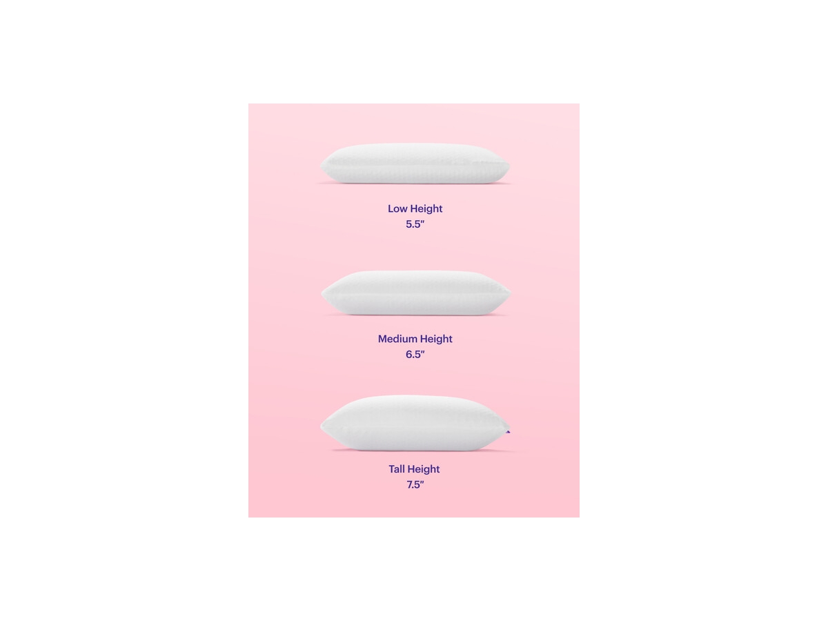 Purple® Harmony Low King Pillow, White, large